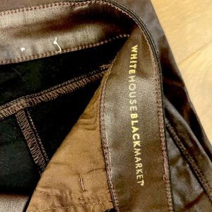 White House Black Market Brown- like New -Size 2